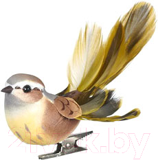 Елочная игрушка Goodwill, Желтый;бежевый, Птица желтая с пушистым хвостом / MC 40027
Елочная игрушка Goodwill, Желтый;бежевый, Птица желтая с пушистым хвостом / MC 40027