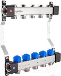 Коллекторная группа отопления KAN-therm, InoxFlow серия UVS 5 отводов / 1316160036
Коллекторная группа отопления KAN-therm, InoxFlow серия UVS 5 отводов / 1316160036