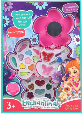 Набор детской декоративной косметики Милая Леди, Энчантималс: тени, лак, блеск, заколки / 10899D3-ENS
Набор детской декоративной косметики Милая Леди, Энчантималс: тени, лак, блеск, заколки / 10899D3-ENS