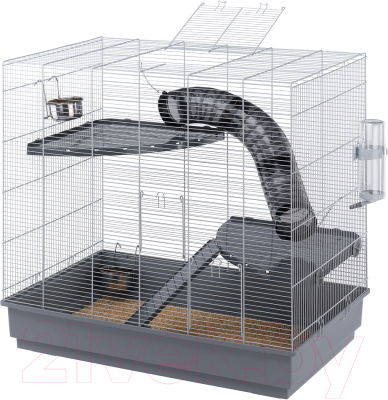 Клетка для грызунов Ferplast, Серый, Jenny / 57058801
Клетка для грызунов Ferplast, Серый, Jenny / 57058801
