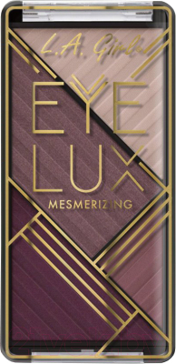 Палетка теней для век L.A.Girl, Коричневый;бежевый;бордовый, EyeLux Mesmerizing Eyeshadow-Fantasize GES468
Палетка теней для век L.A.Girl, Коричневый;бежевый;бордовый, EyeLux Mesmerizing Eyeshadow-Fantasize GES468