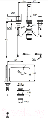 Смеситель Kludi, Ameo 413930530
Смеситель Kludi, Ameo 413930530
