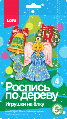 Набор для творчества Lori, Роспись по дереву. Рождественская сказка / Фнн-012
Набор для творчества Lori, Роспись по дереву. Рождественская сказка / Фнн-012
