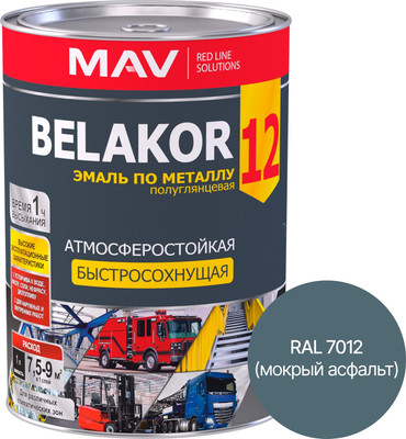 Эмаль, Belakor-12 Ral 7012
Эмаль, Belakor-12 Ral 7012