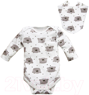 Комплект одежды для новорожденных Amarobaby, Soft Hugs Коалы с длинным рукавом с косынкой
Комплект одежды для новорожденных Amarobaby, Soft Hugs Коалы с длинным рукавом с косынкой