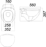 Унитаз подвесной с инсталляцией Sanita Luxe, Ringo RNGSLWH0104 + 525 040000 + S3 040043
Унитаз подвесной с инсталляцией Sanita Luxe, Ringo RNGSLWH0104 + 525 040000 + S3 040043