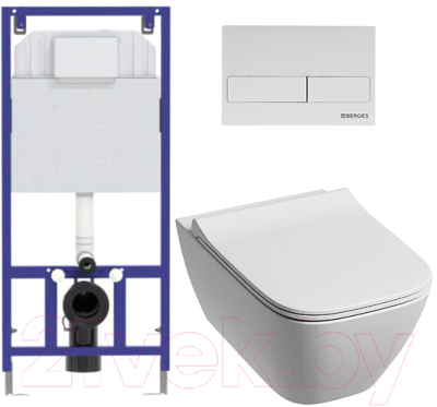 Унитаз подвесной с инсталляцией Kolo, Modo Pure Rimfree L33123000 + L30116000 + 525 040000 + L4 040014
Унитаз подвесной с инсталляцией Kolo, Modo Pure Rimfree L33123000 + L30116000 + 525 040000 + L4 040014