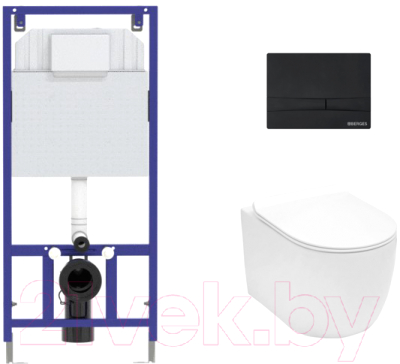 Унитаз подвесной с инсталляцией Aquanet, Cetus-W 211908 + Novum 525 040000 + F5 040055
Унитаз подвесной с инсталляцией Aquanet, Cetus-W 211908 + Novum 525 040000 + F5 040055