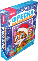 Набор для творчества Lori, Фреска. Картина из песка новогодняя Тигренок с подарками /Кп-072
Набор для творчества Lori, Фреска. Картина из песка новогодняя Тигренок с подарками /Кп-072