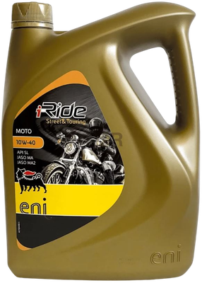 Моторное масло, I-Ride Moto 10W40
Моторное масло, I-Ride Moto 10W40