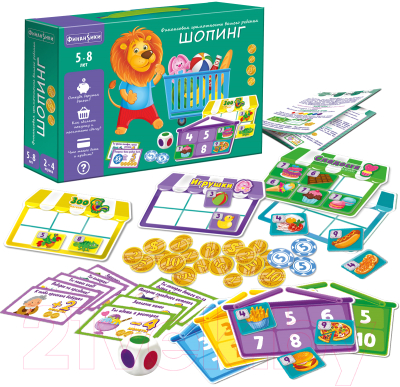 Настольная игра Vladi Toys, Шопинг / VT2312-02 
Настольная игра Vladi Toys, Шопинг / VT2312-02