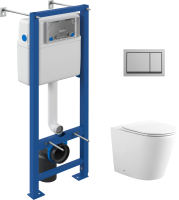Унитаз подвесной с инсталляцией Aquanet, Atago 2.0 W 243548 + S-IN-MZ-VECTOR + P-BU-ENT/Cm
Унитаз подвесной с инсталляцией Aquanet, Atago 2.0 W 243548 + S-IN-MZ-VECTOR + P-BU-ENT/Cm