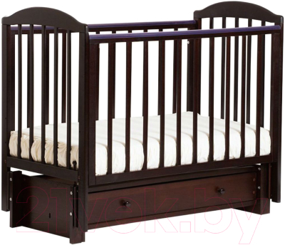 Детская кроватка Лель, Дерево темное, Кубаночка-5 БИ 41 
Детская кроватка Лель, Дерево темное, Кубаночка-5 БИ 41