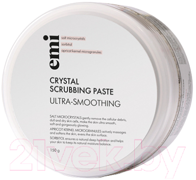 Скраб для рук E.Mi, Crystal Scrubbing Paste
Скраб для рук E.Mi, Crystal Scrubbing Paste