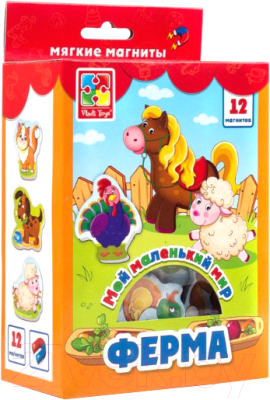 Развивающий игровой набор Vladi Toys, Мой маленький мир. Ферма / VT3106-01
Развивающий игровой набор Vladi Toys, Мой маленький мир. Ферма / VT3106-01