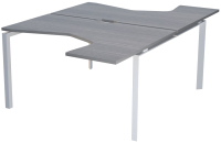 Письменный стол ТерМит, Аргентум-МП НТМП.П.Б2-040
Письменный стол ТерМит, Аргентум-МП НТМП.П.Б2-040