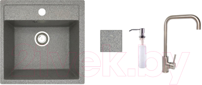 Мойка кухонная БелЭворс, Rio + смеситель W4998-4 + дозатор L405-1
Мойка кухонная БелЭворс, Rio + смеситель W4998-4 + дозатор L405-1