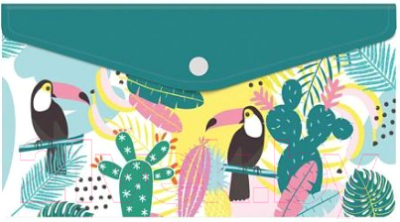 Папка-уголок Феникс+, Туканы / 48257 
Папка-уголок Феникс+, Туканы / 48257