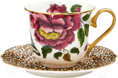 Чашка с блюдцем Portmeirion, Spode Creatures of Curiosity White&Leopard / CRCWL8818-XG
Чашка с блюдцем Portmeirion, Spode Creatures of Curiosity White&Leopard / CRCWL8818-XG