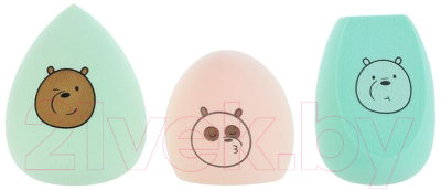 Набор спонжей для макияжа Miniso, We Bare Bears / 2831
Набор спонжей для макияжа Miniso, We Bare Bears / 2831