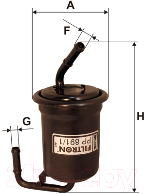 Топливный фильтр Filtron, PP891/1
Топливный фильтр Filtron, PP891/1