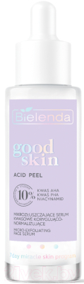 Сыворотка для лица Bielenda, Good Skin Acid Peel Микро-отшелушивающая коррект и нормализующая
Сыворотка для лица Bielenda, Good Skin Acid Peel Микро-отшелушивающая коррект и нормализующая