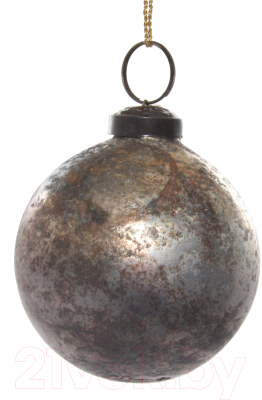 Шар новогодний Shishi, Серебристый;коричневый, Серебристая окись / 56172
Шар новогодний Shishi, Серебристый;коричневый, Серебристая окись / 56172