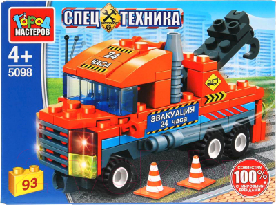 Конструктор Город мастеров, Эвакуатор / 5098-LB
Конструктор Город мастеров, Эвакуатор / 5098-LB