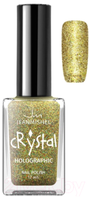 Лак для ногтей Jeanmishel, Зеленый;золотистый, Crystal с блестками 3D эффект голографии тон 722
Лак для ногтей Jeanmishel, Зеленый;золотистый, Crystal с блестками 3D эффект голографии тон 722
