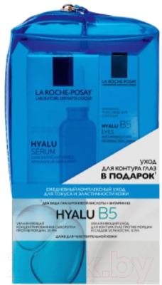 Набор косметики для лица La Roche-Posay, Hyalu B5 Сыворотка 30мл+Уход для век 15мл+Косметичка
Набор косметики для лица La Roche-Posay, Hyalu B5 Сыворотка 30мл+Уход для век 15мл+Косметичка