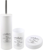 Набор аксессуаров для ванной и туалета АкваЛиния, Белый металл WH100/2
Набор аксессуаров для ванной и туалета АкваЛиния, Белый металл WH100/2