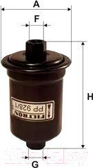 Топливный фильтр LYNXauto, LF-724 
Топливный фильтр LYNXauto, LF-724