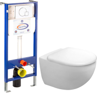 Унитаз подвесной с инсталляцией Duravit, Architec Rimless 45720900A1 + 10.702.450.02.10
Унитаз подвесной с инсталляцией Duravit, Architec Rimless 45720900A1 + 10.702.450.02.10