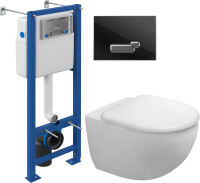 Унитаз подвесной с инсталляцией Duravit, Architec Rimless 45720900A1 + S-IN-MZ-VECTOR + P-BU-ACT/Blg/Gl
Унитаз подвесной с инсталляцией Duravit, Architec Rimless 45720900A1 + S-IN-MZ-VECTOR + P-BU-ACT/Blg/Gl