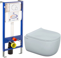 Унитаз подвесной с инсталляцией Berges, Ego Rimless 49 / 082111 + 10.702.450.02.10
Унитаз подвесной с инсталляцией Berges, Ego Rimless 49 / 082111 + 10.702.450.02.10