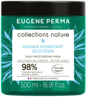 Маска для волос Eugene Perma, Collections Nature Увлажняющая для ежедневного применения
Маска для волос Eugene Perma, Collections Nature Увлажняющая для ежедневного применения