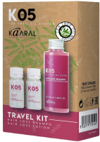 Набор косметики для волос Kaaral, K05 Travel Kit Против выпадения волос Шампунь 100мл+Лосьон 2x10м
Набор косметики для волос Kaaral, K05 Travel Kit Против выпадения волос Шампунь 100мл+Лосьон 2x10м
