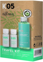 Набор косметики для волос Kaaral, K05 Travel Kit От перхоти для сухой головы Шампунь+Лосьон
Набор косметики для волос Kaaral, K05 Travel Kit От перхоти для сухой головы Шампунь+Лосьон