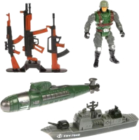 Игровой набор военного Наша игрушка, Армия / M8910
Игровой набор военного Наша игрушка, Армия / M8910