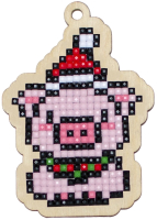 Набор алмазной вышивки Wizardi, Новогодний поросенок / WW317
Набор алмазной вышивки Wizardi, Новогодний поросенок / WW317