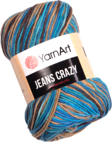 Пряжа для вязания Yarnart, Jeans crazy 55% хлопок, 45% акрил / 7202
Пряжа для вязания Yarnart, Jeans crazy 55% хлопок, 45% акрил / 7202