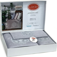 Набор полотенец Karven, Pastel Portre махра 50x90/70x140/30x50 / HS1671v4
Набор полотенец Karven, Pastel Portre махра 50x90/70x140/30x50 / HS1671v4