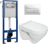 Унитаз подвесной с инсталляцией Sanita Luxe, Attica SL DM + S-IN-MZ-VECTOR + P-BU-PRE/Wh
Унитаз подвесной с инсталляцией Sanita Luxe, Attica SL DM + S-IN-MZ-VECTOR + P-BU-PRE/Wh