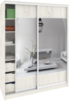 Шкаф-купе, Сенатор ШК11-45 Геометрия ДСП с зеркалом
Шкаф-купе, Сенатор ШК11-45 Геометрия ДСП с зеркалом