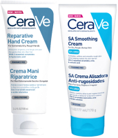 Набор косметики для ухода за лицом и телом CeraVe, Крем для рук д/сухой кожи+Крем д/тела д/сухой огрубевшей кожи
Набор косметики для ухода за лицом и телом CeraVe, Крем для рук д/сухой кожи+Крем д/тела д/сухой огрубевшей кожи