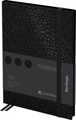 Записная книжка, DoubleBlack A6 / NB0_94603
Записная книжка, DoubleBlack A6 / NB0_94603