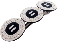 Заколка для волос Moliabal, С пуговицами 356 
Заколка для волос Moliabal, С пуговицами 356