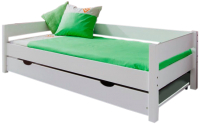 Кровать-тахта детская EcoWood, Робби 80х160 с выкатным спальным местом / ECO.001.00023.80-160.W
Кровать-тахта детская EcoWood, Робби 80х160 с выкатным спальным местом / ECO.001.00023.80-160.W