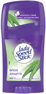 Антиперспирант-стик Lady Speed Stick, Алоэ защита для чувствительной кожи. Антиперспирант
Антиперспирант-стик Lady Speed Stick, Алоэ защита для чувствительной кожи. Антиперспирант