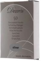 Набор креплений для елочных игрушек Decoris, 400004 
Набор креплений для елочных игрушек Decoris, 400004